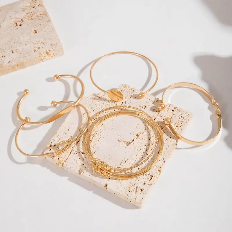 Knotted Elegance Bracelet Set