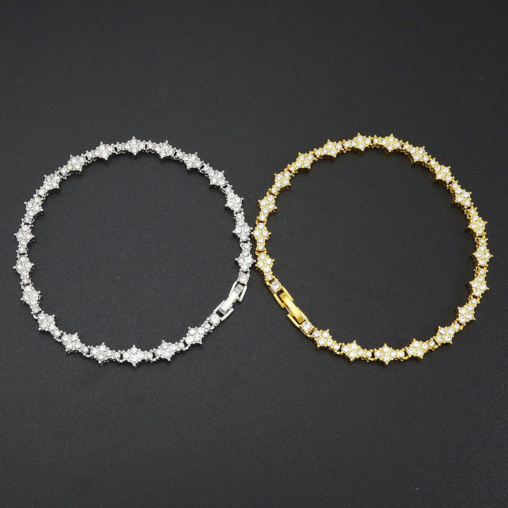 Classic Cluster Tennis Bracelet