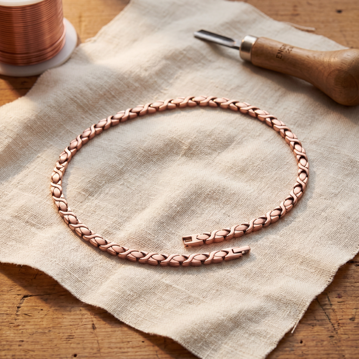 Parker's Cedar Copper Necklace
