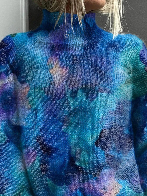 Yvonne | Artistic Roll Neck Jumper