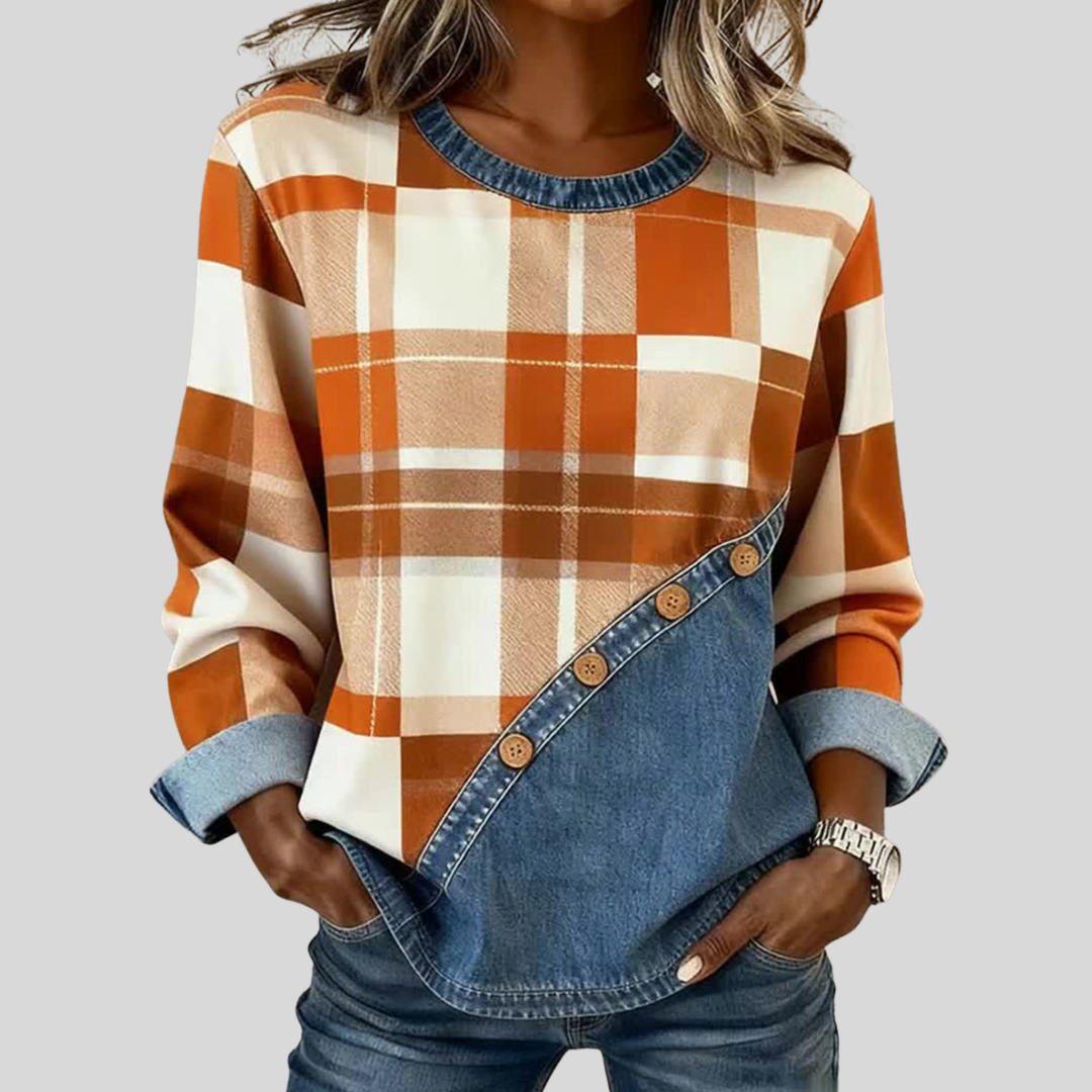 Constance | Bohemian Patchwork Jumper
