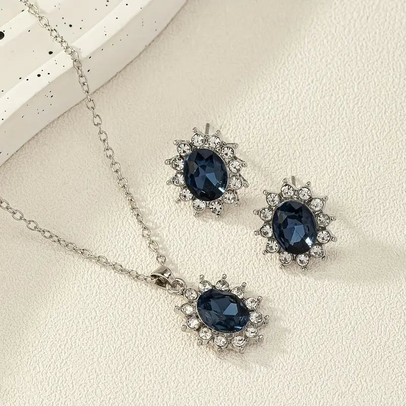 Katya Azuryn Jewelry Set (White Gold)