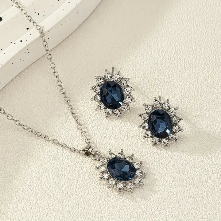 Katya Azuryn Jewelry Set (White Gold)