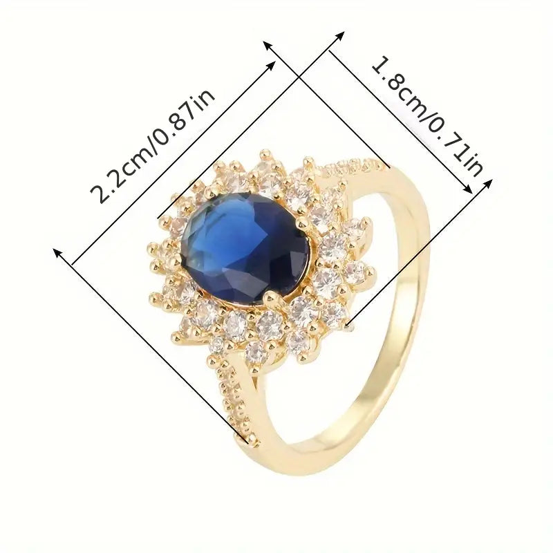 Vionne Saphirae Ring (White Gold)