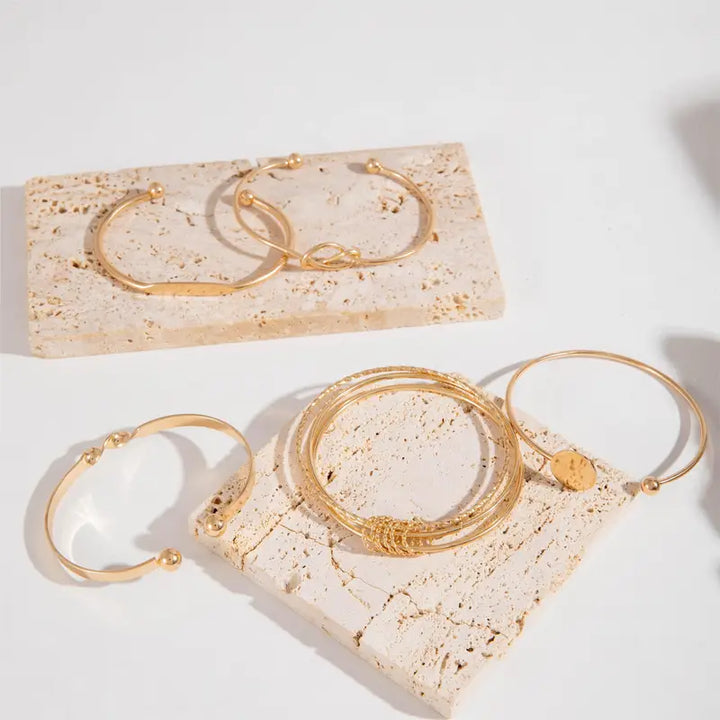 Knotted Elegance Bracelet Set
