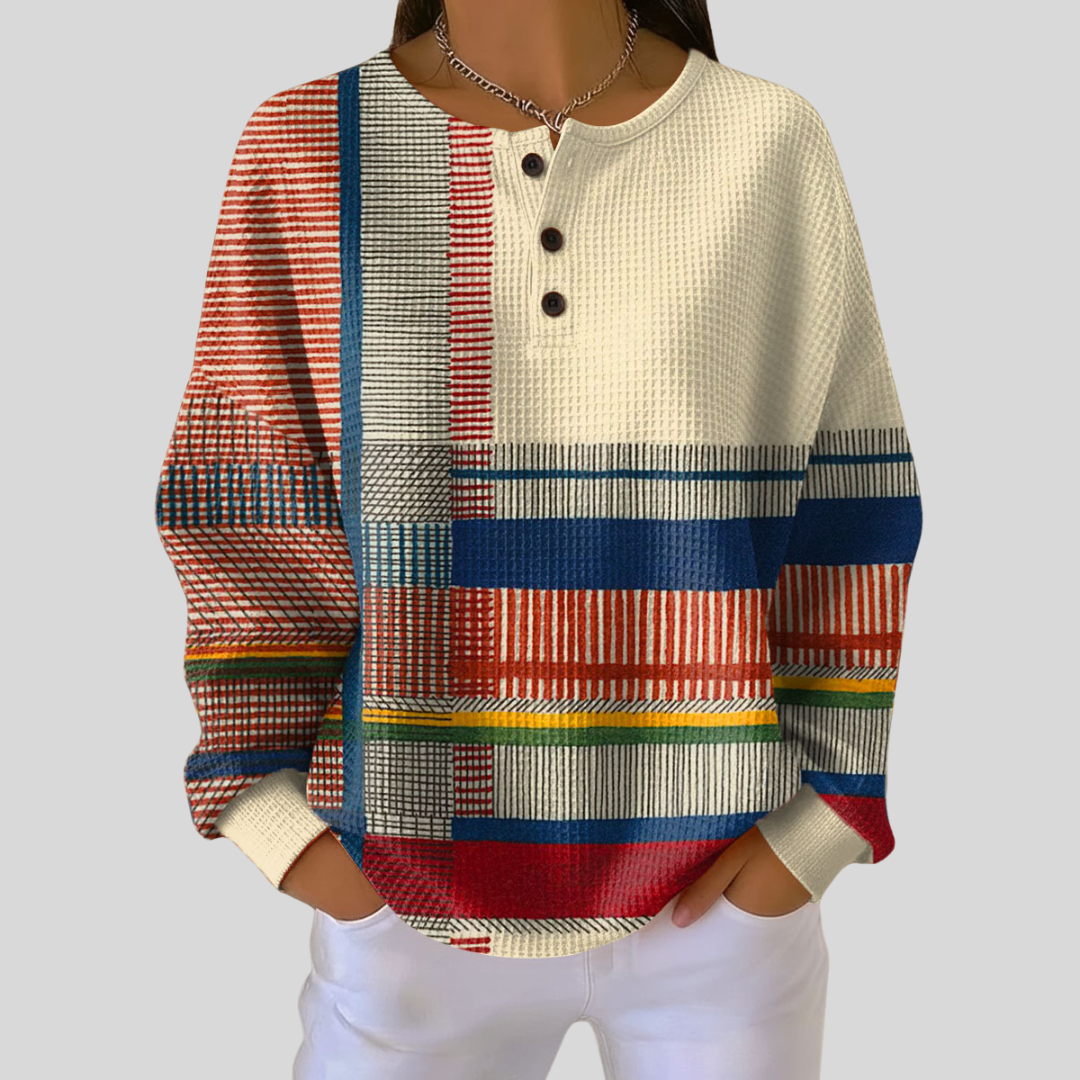Solange | Classic Henley Jumper