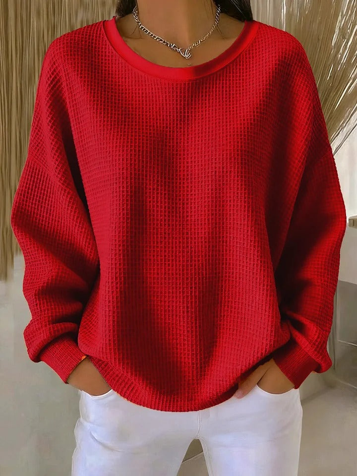 Marthe | Classic Waffle Knit Jumper