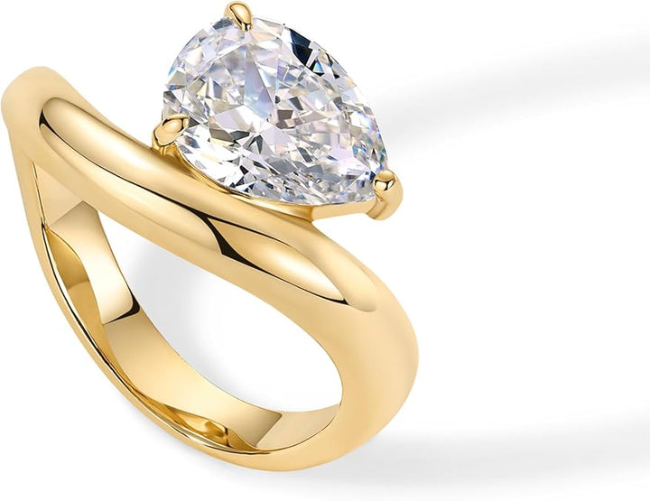 Wavy Promise Ring