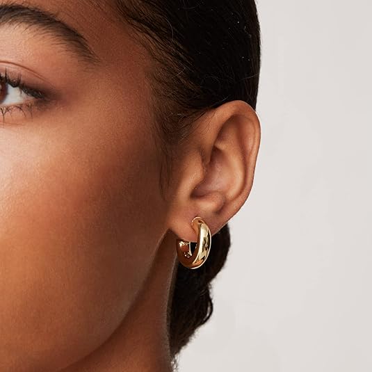 Stardust Hoop Earrings
