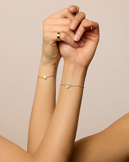 Radiant Heart Bracelets