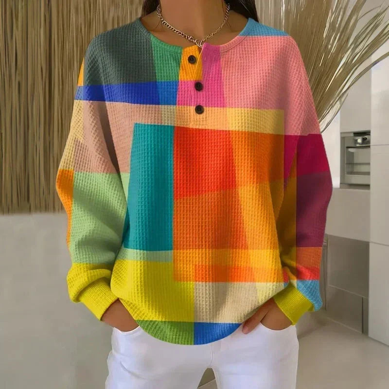 Madeleine | Double Layer Waffle Knit Jumper
