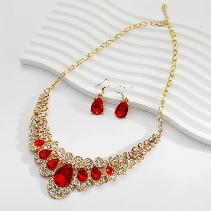 Maevina Crimselle Jewelry Set