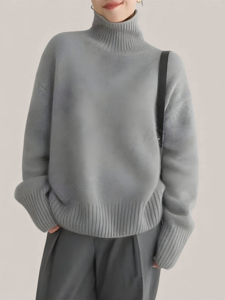 Jade | High Neck Jumper