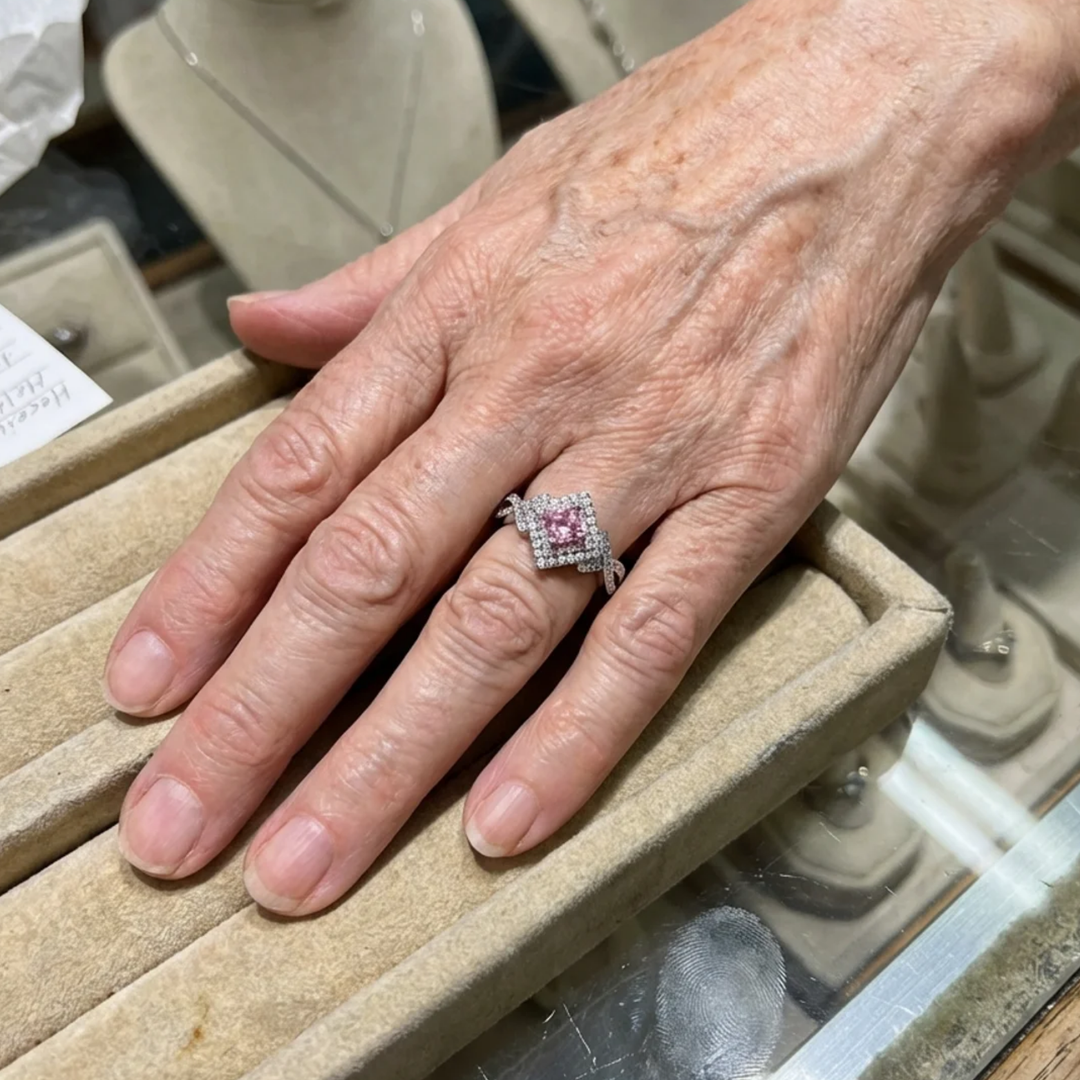 Couture Pave Square Ring