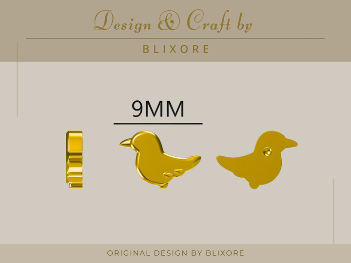 Bird Opal Stud Earrings