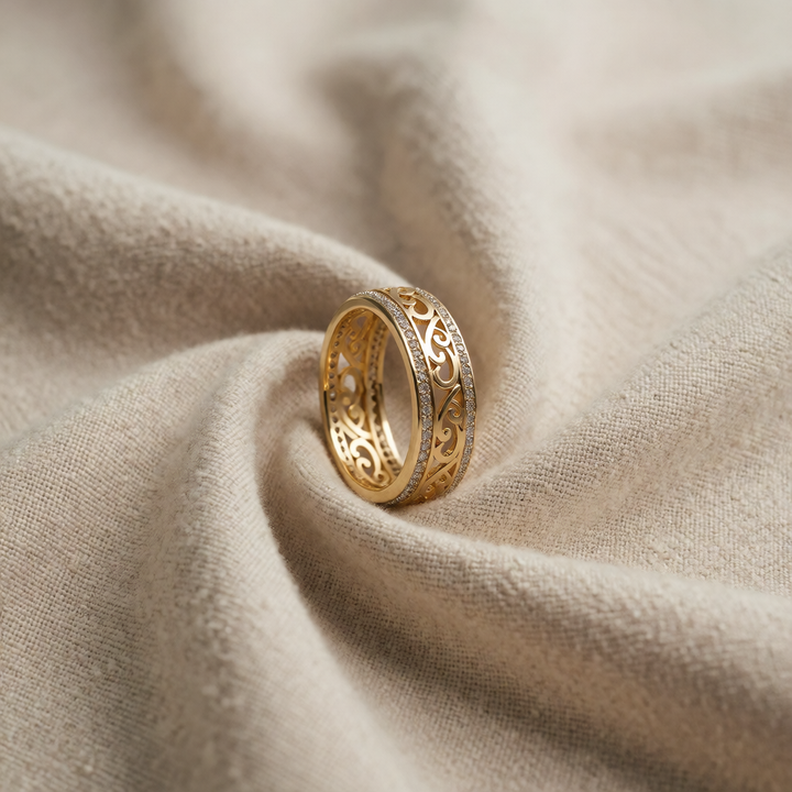 Sparkling Architectural Statement Jewellery