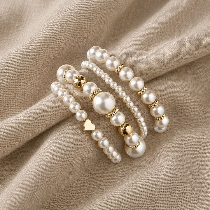 Pearl Necklace Set