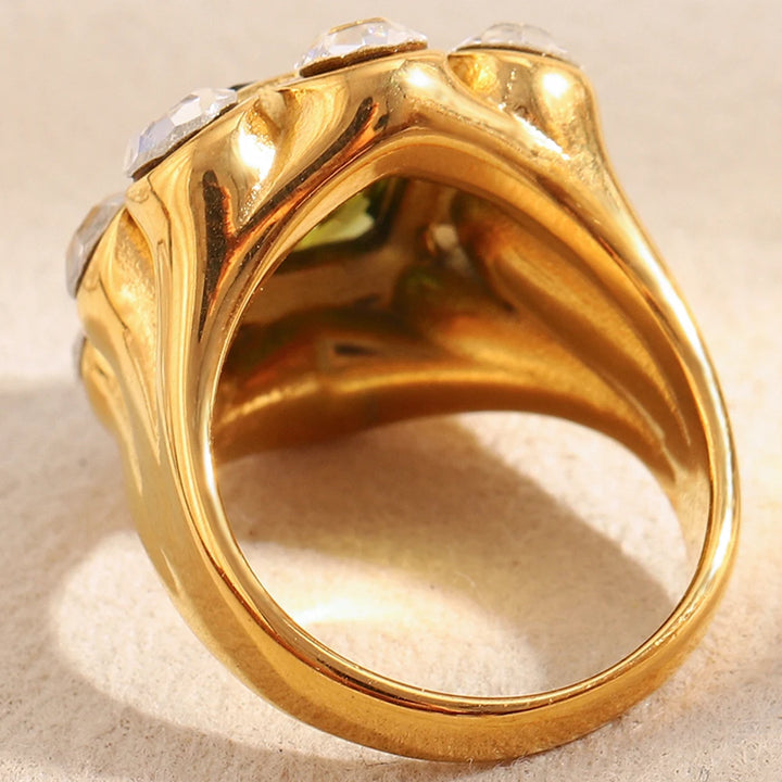 Emerald Court Cocktail Ring
