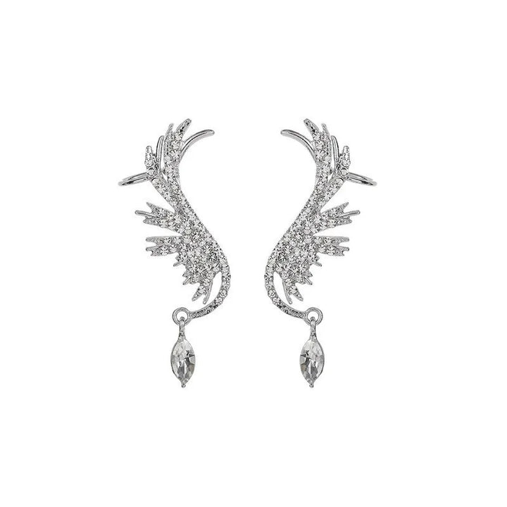 Sculpted Wing Stud Earrings