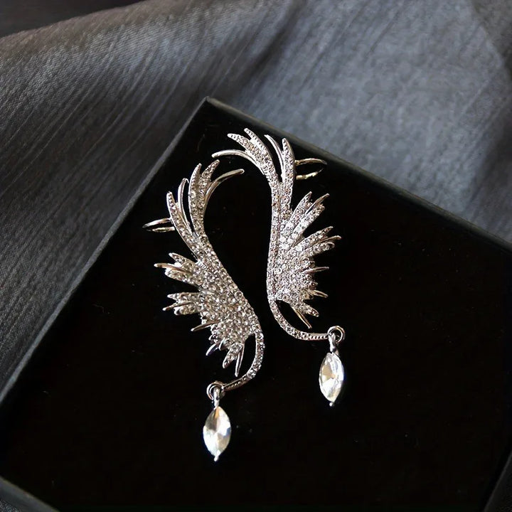 Sculpted Wing Stud Earrings