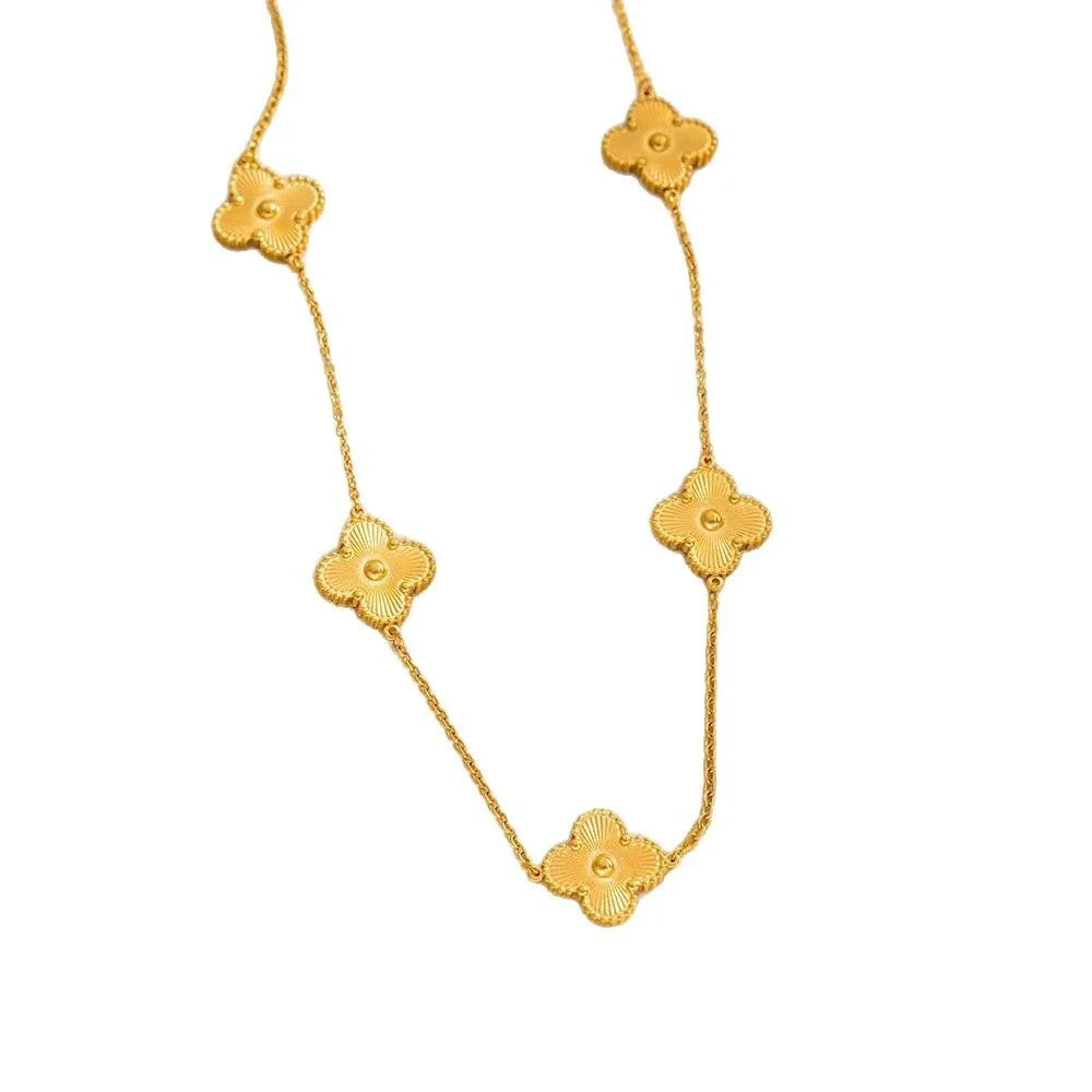 Lucky Clover Three-Piece Jewellery Set