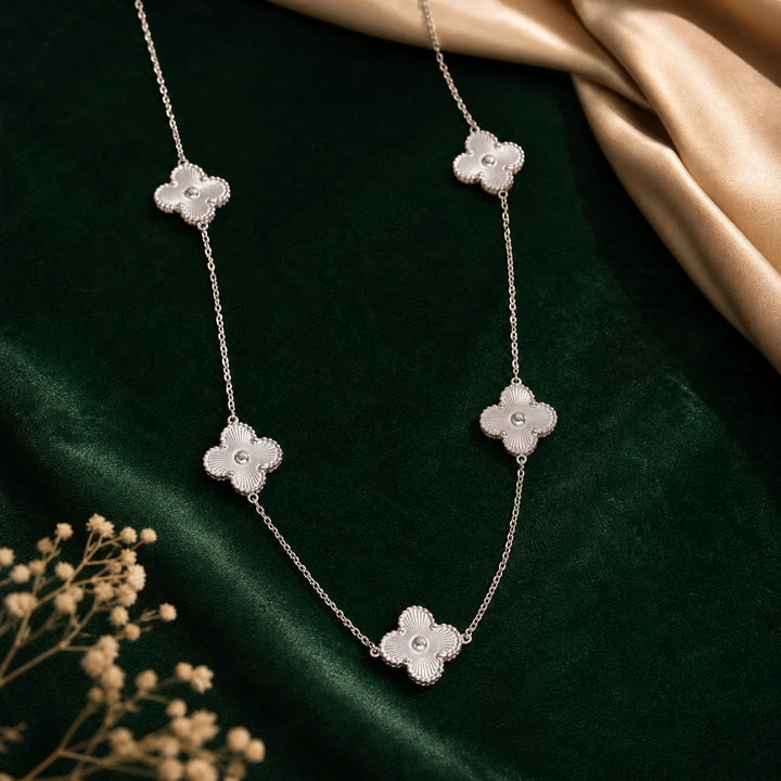 Lucky Clover Three-Piece Jewellery Set
