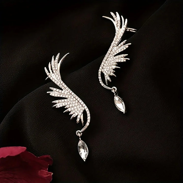Sculpted Wing Stud Earrings