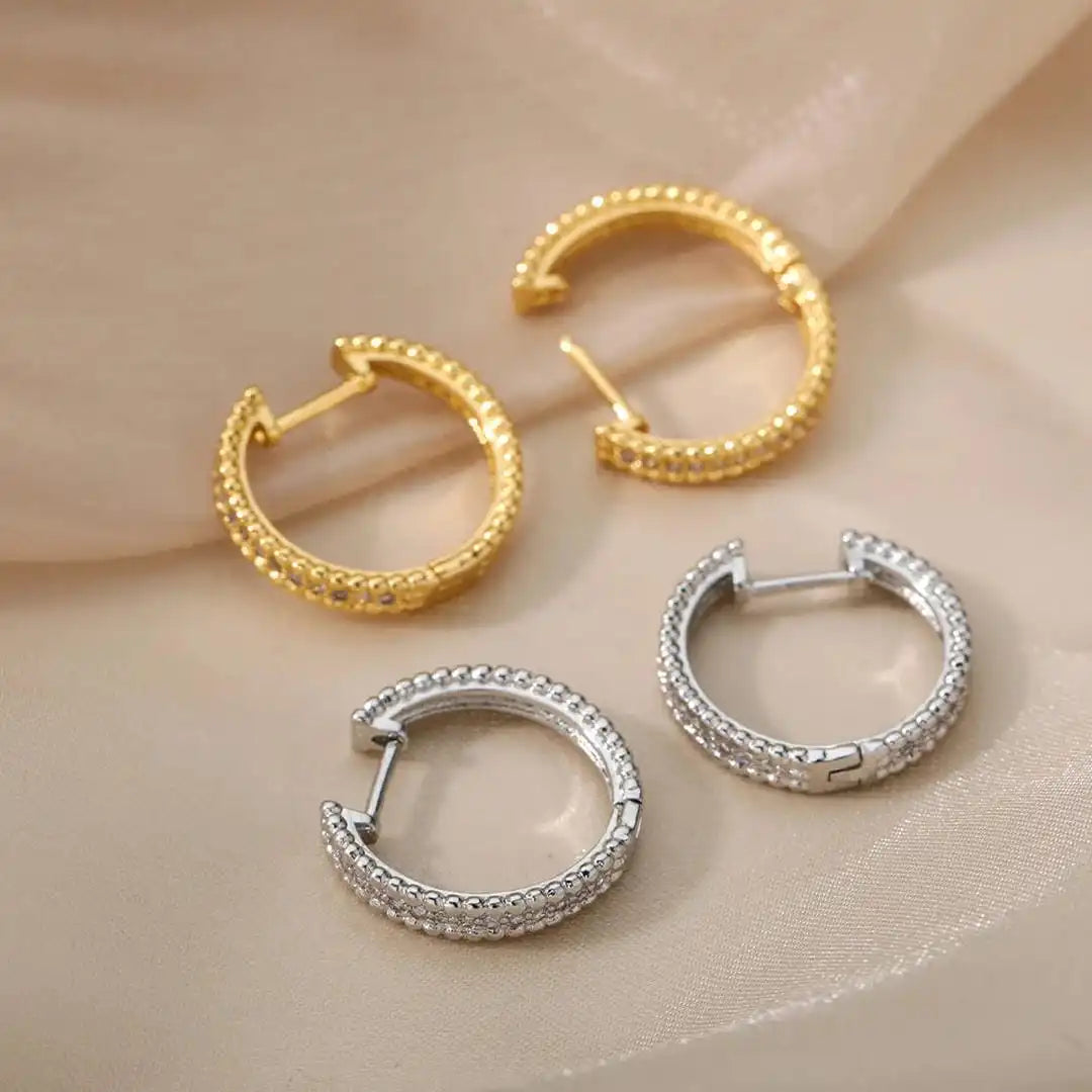 Crystal Stud Earrings