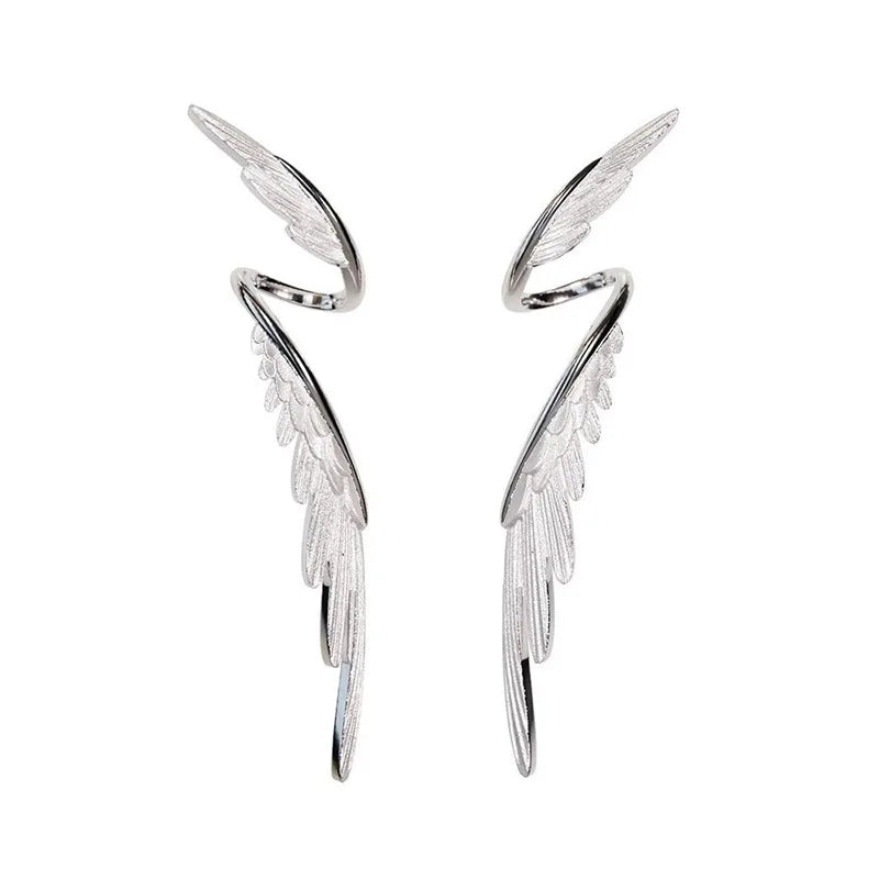 Feather Wing Stud Earrings