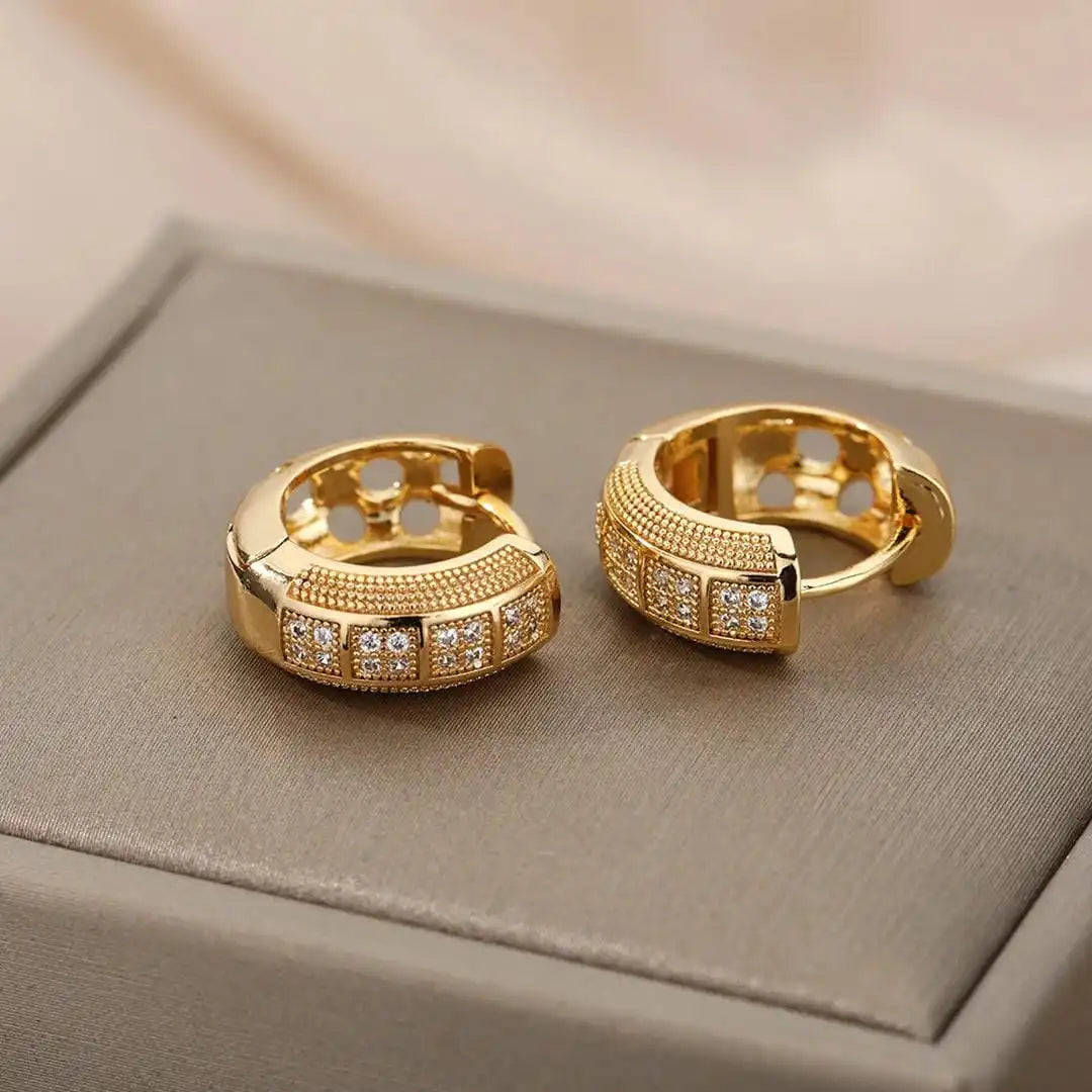Timeless Cubic Zirconia Earrings