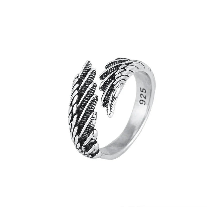 Vintage Feather Wrap Ring