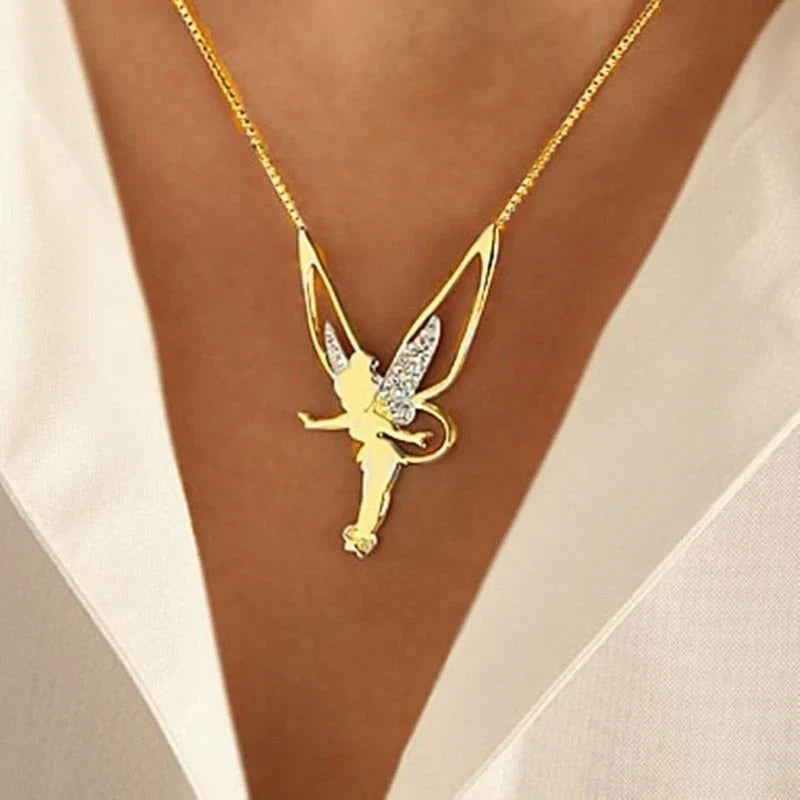 Lucky Fairy Necklace (Gold)