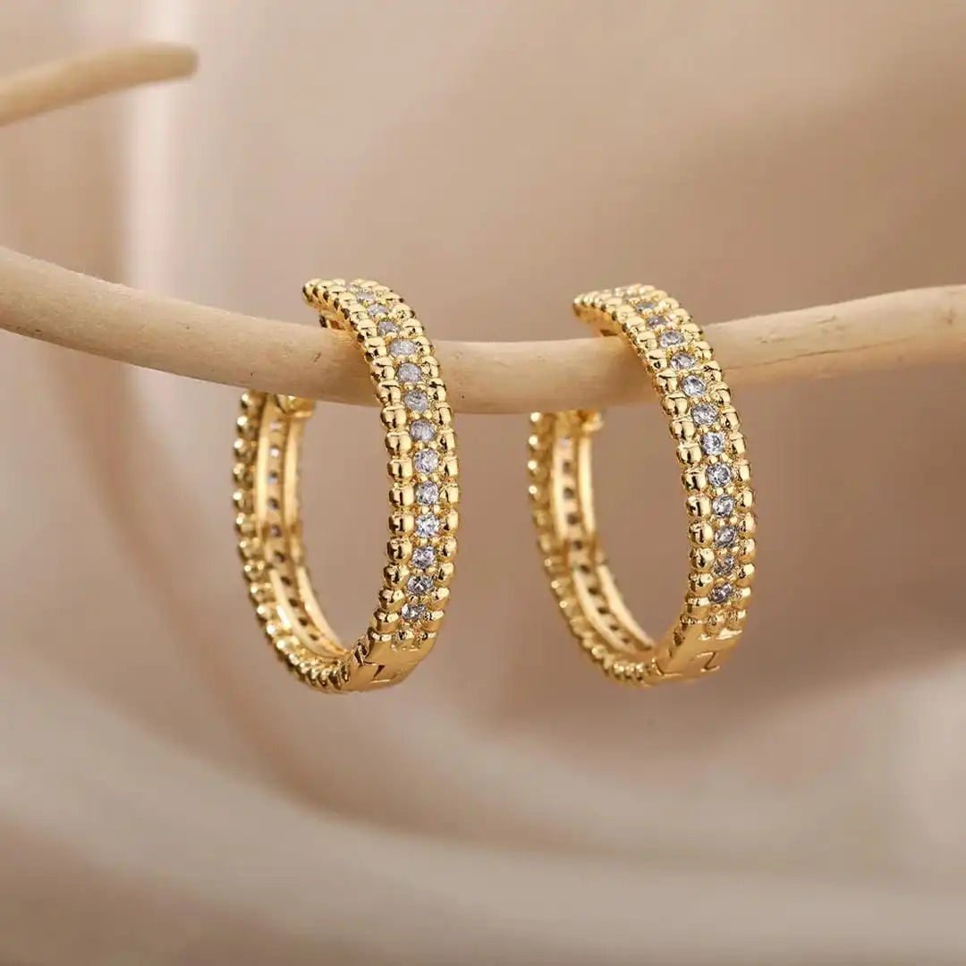 Crystal Stud Earrings
