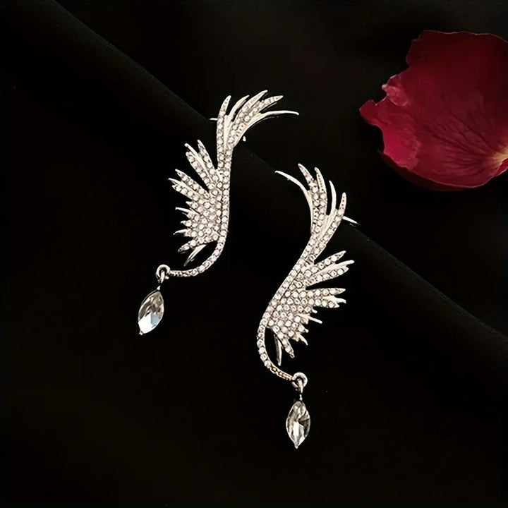 Sculpted Wing Stud Earrings