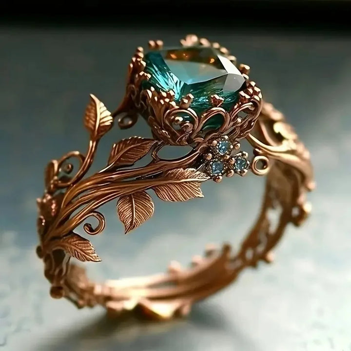 Emerald Ivy Vine Ring