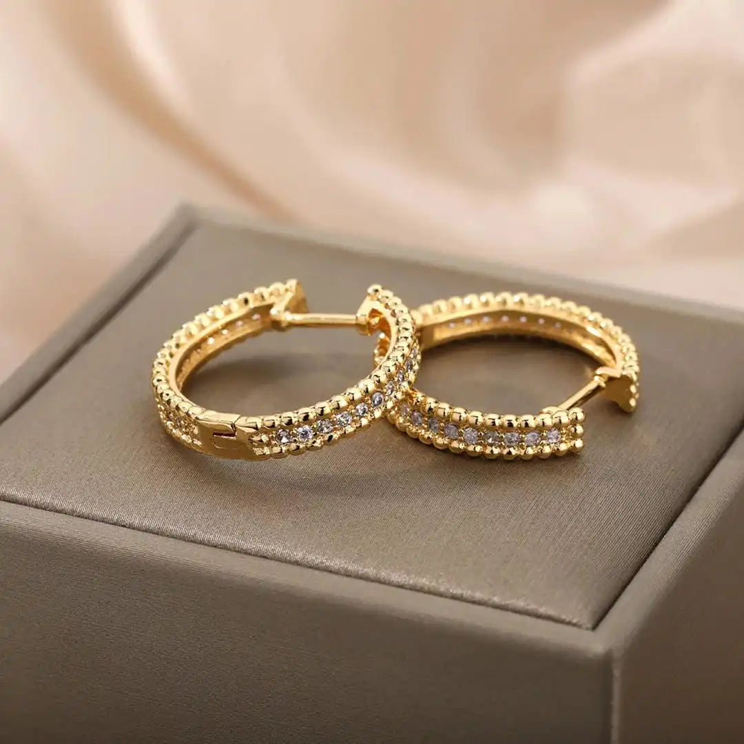 Crystal Stud Earrings