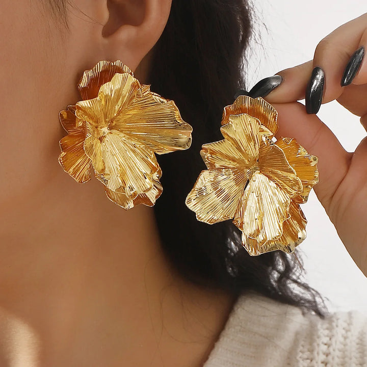 Autumn Leaf Cluster Studs