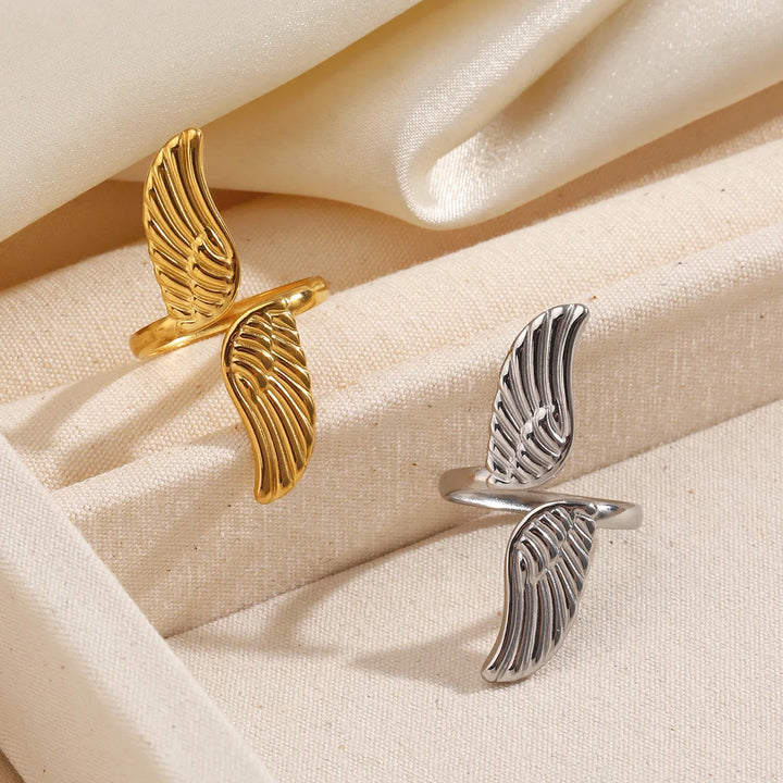 Angel Wing Open Ring