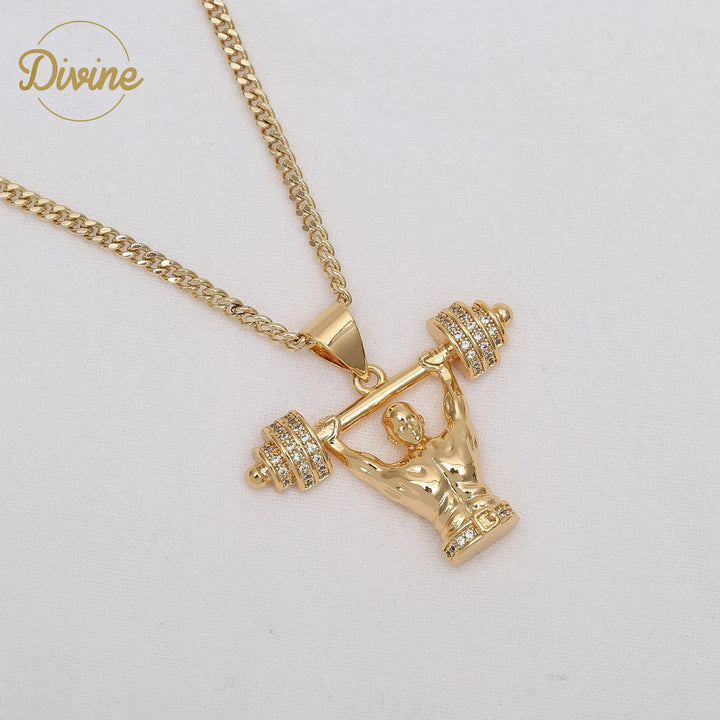 Pavé Dragonfly Pendant Necklace