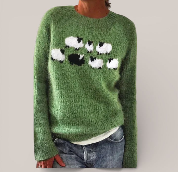 Nadine | Retro Soft Knit Jumper