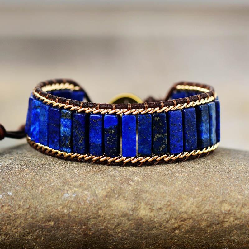 Intense Lapis Lazuli Protection Bracelet