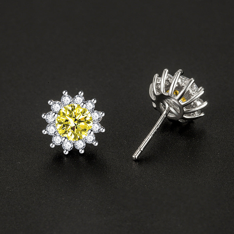 Sunlit Muse Earrings Yellow