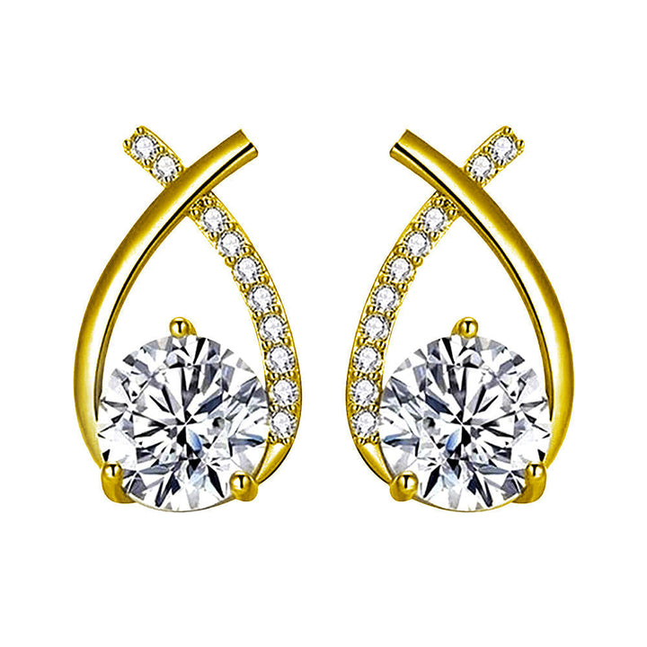 Arielle Earrings (White Gold)