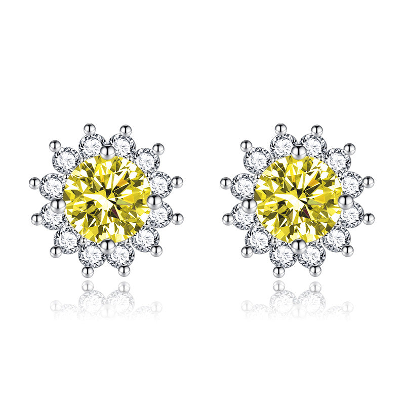 Sunlit Muse Earrings Yellow