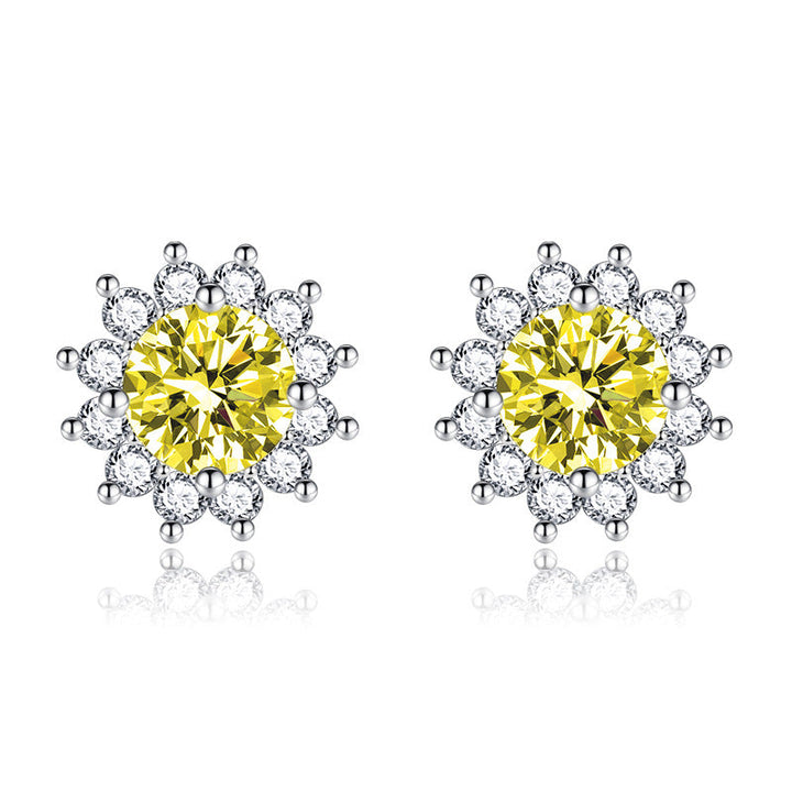 Sunlit Muse Earrings Yellow