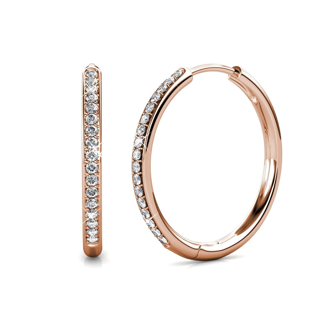 Sorel Pave Earrings (White Gold)