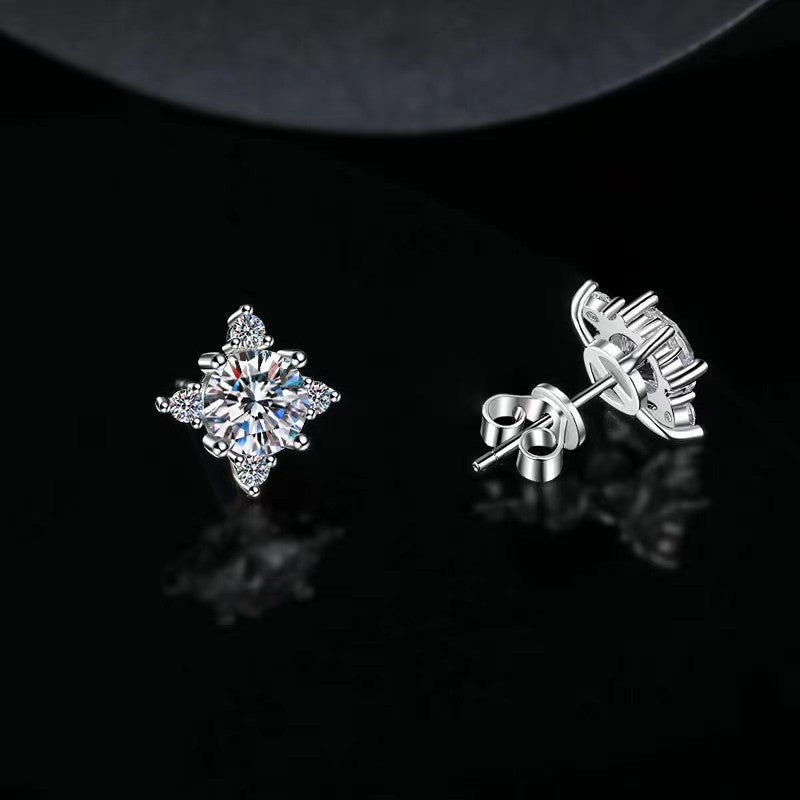 Aurelie flower earrings