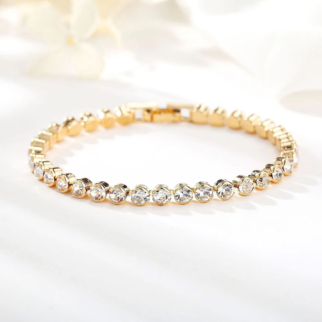 Round Cut Tennis Bracelet
