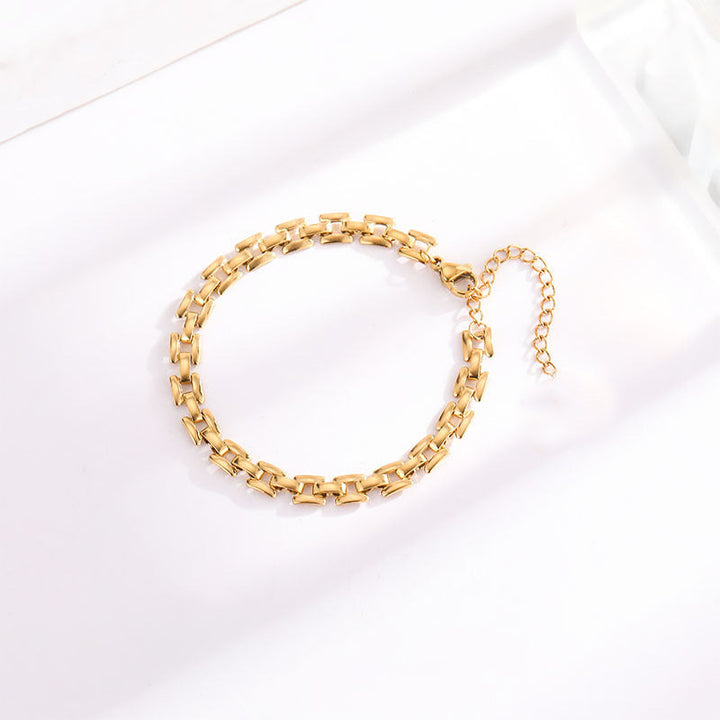 Timepiece Chain Bracelet