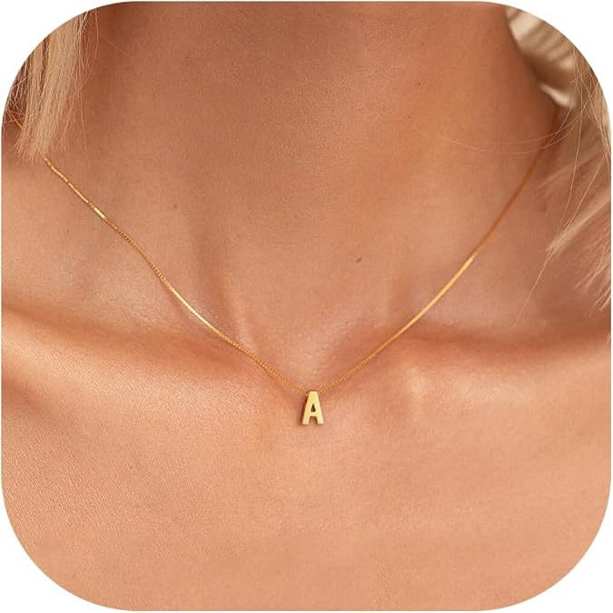 Love letter initial necklace